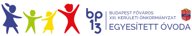 Budapest XIII. Kerületi Egyesített Óvoda logó